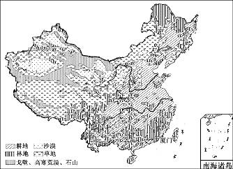 我国耕地主要分布在