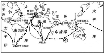 好望角②哥伦布:从西班牙-横渡大西洋-古巴-海地-里斯本-巴罗斯