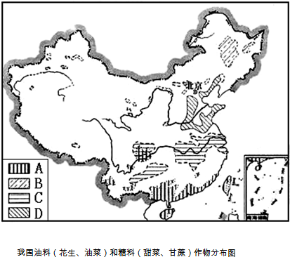 四种农作物多分布在)