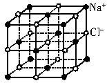 右图为氯化钠晶胞,则一个氯化钠晶胞中含有________个