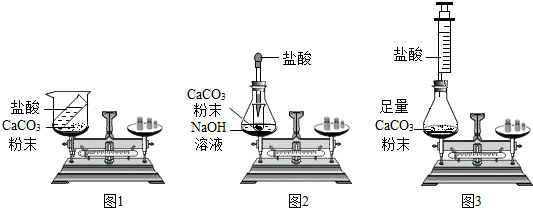 同学设计如图所示的实验来探究碳酸钙与盐酸反应是否遵守质量守恒定律