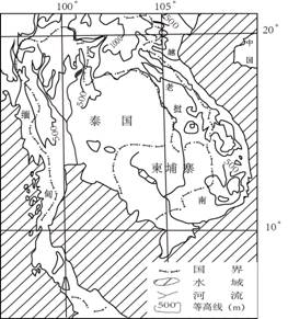 該區域屬於亞洲地理分區中的 a.中亞 b.南亞 c.西亞 d.東南亞 4.