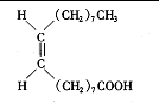 其分子結構如右所示.下列說法不正確的是 a.油酸的分子式為c 18 h 34