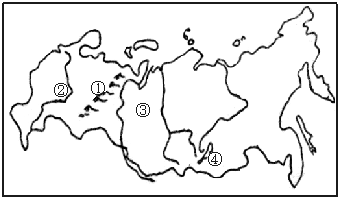 俄罗斯地图简图画法图片