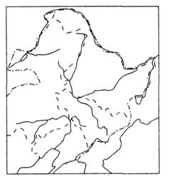 东北平原轮廓图图片