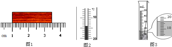 (3)把小石块放入盛有15ml水的量筒中,测得总体