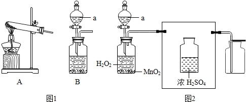 实验室常用高锰酸钾固体制取氧气(如图1装置a),也可用过氧化氢溶液和