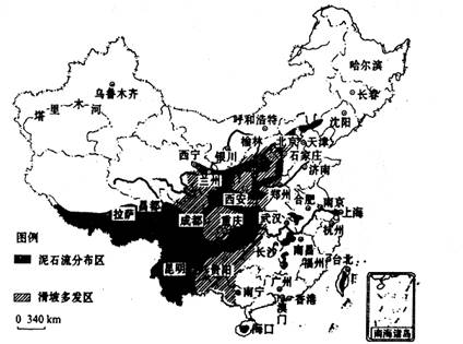 雲貴高原 c .長江三角洲 d .四川盆地周邊地區