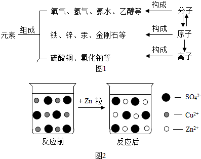 自然界有多種多樣的物質,如圖1