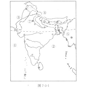 知识点一世界第二人口大国读教科书图7 327.37 完成下列要求.