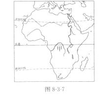 (1)撒哈拉以南非洲的地形以为主,地势特点是(2)撒哈拉以南非洲分布