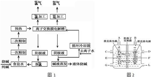 氯碱工业流程图图片