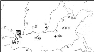 镐京地图位置图片