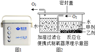 (1)用甲剂和乙剂制取氧气