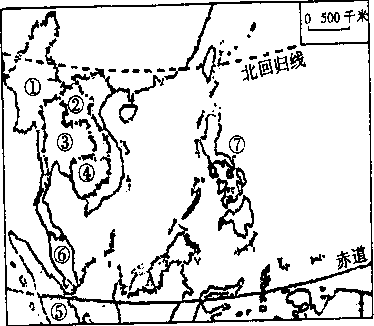 东南亚地区空白地图图片