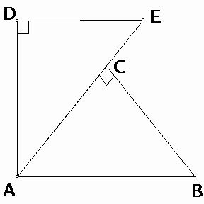 如圖1 ,Δ abc 和Δ ade 都是等腰直角三角形,∠ c 和∠ ade 都是直角