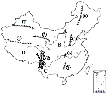 三大阶梯分界线图图片