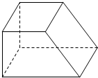 该几何体是平放的直四棱柱,且四棱柱的底面为直角梯形, 画出它的直观