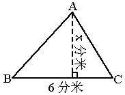 求未知數 x 的值. 三角形面積 12.9 平方分米. _作業幫