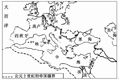 古罗马疆域变化图片