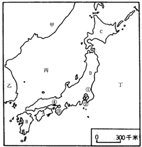 日本地形图手绘中学生图片