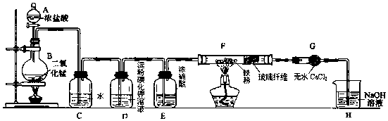 实验室用浓盐酸与二氧化锰固体加热反应来制备氯气某兴趣小组制取氯气