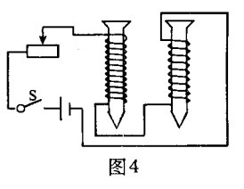 如圖 甲是小明設計的