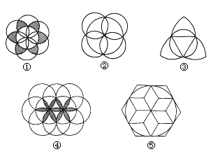 五环的画法用圆规画图片