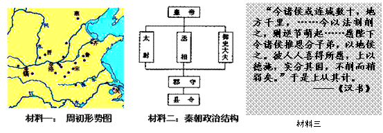 君主專制和中央集權制度不斷的發展和完善,是我國古代封建政治發展的