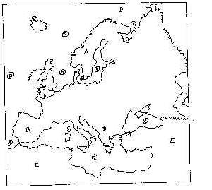 欧洲大陆轮廓图简笔画图片