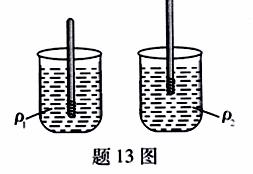 初中自制密度计图片