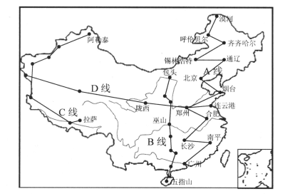 四横三纵图图片